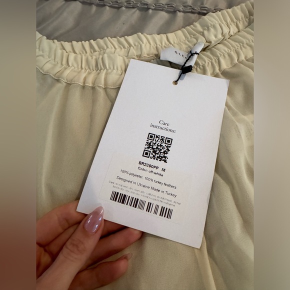 Sleeper Fluffy You Sheer Wide Leg Pants NWT - Picture 8 of 11